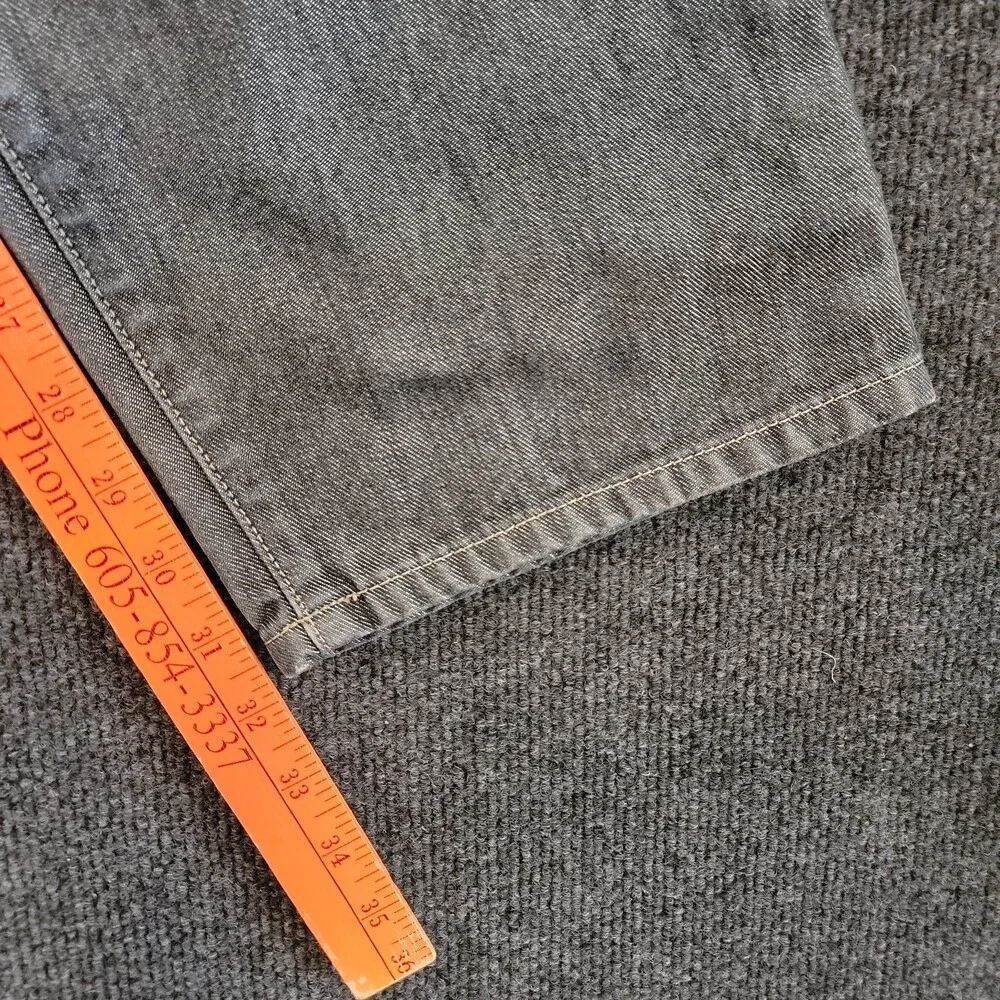 Vintage Y2K Union Bay Jeans Size 30x32 Distressed Faded Grunge Gray